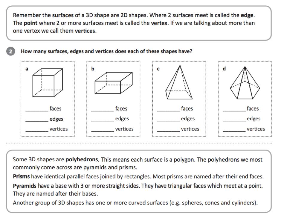 properties of shapes in geometry